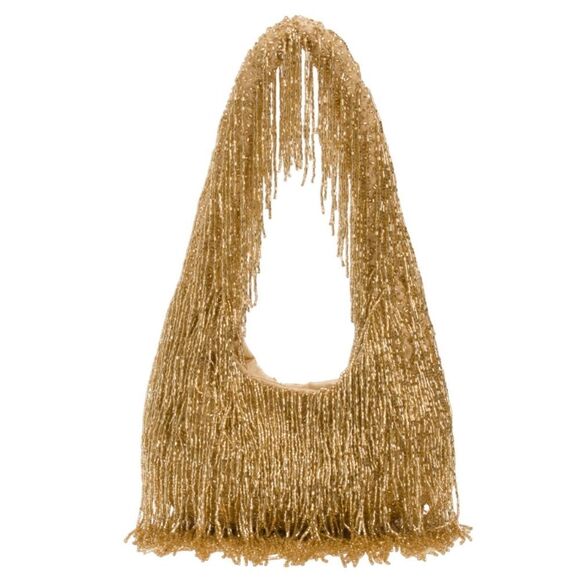 VIRAL Beaded Fringe Handbag - Picture 1 of 3